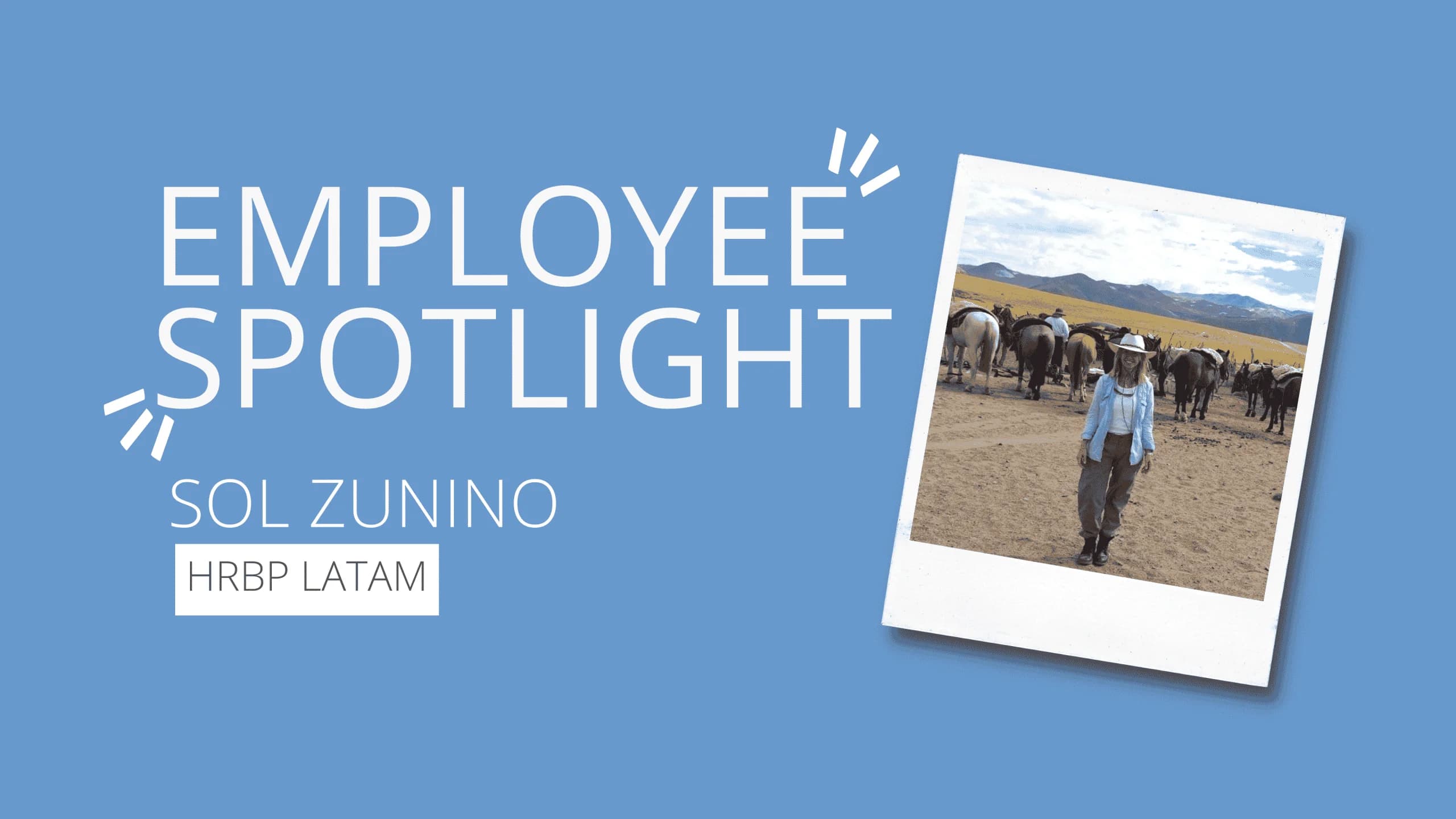 Employee Spotlight - Sol Zunino