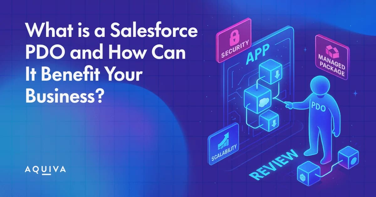 What Is a Salesforce PDO (Product Development Outsourcer)?